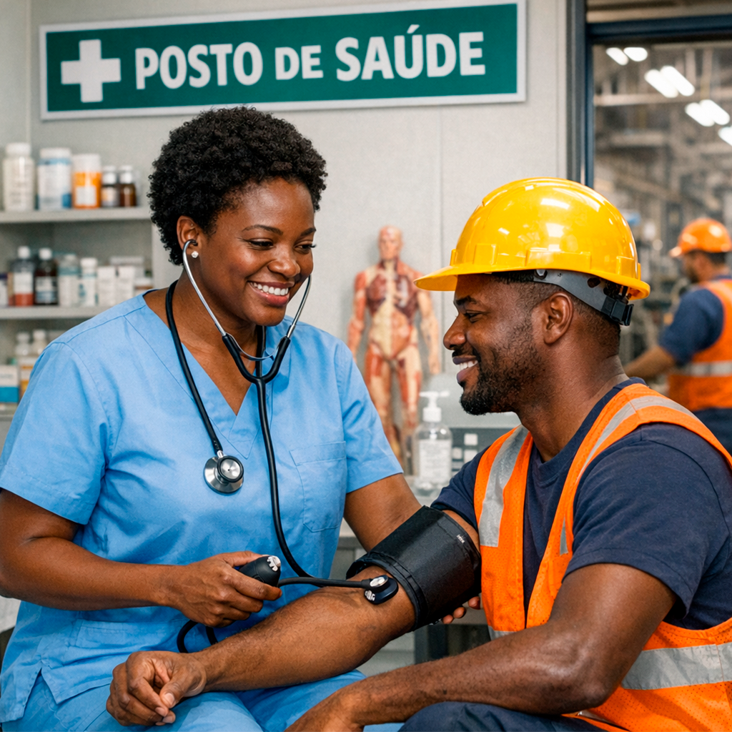 Gestão de Postos de Saúde no Trabalho